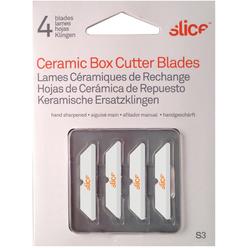 Slice Carnation Home Fashions slice 10404 replacement ceramic blades for the slice box cutter, 4 pack