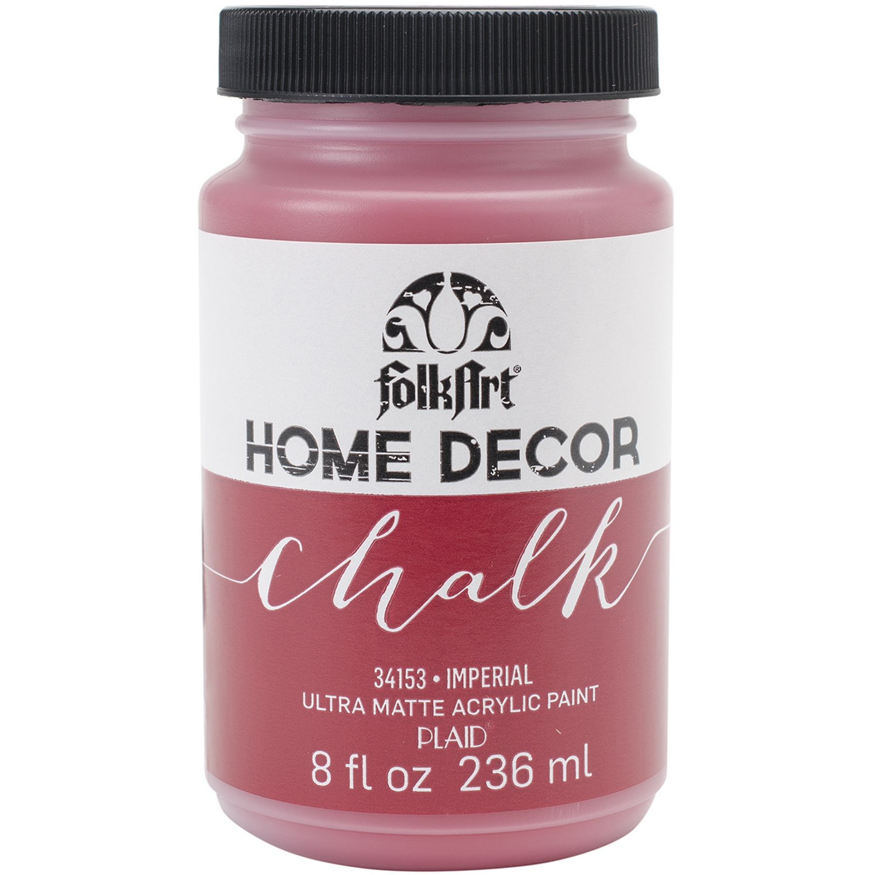 Folkart Home Decor Chalk Paint 8oz Imperial