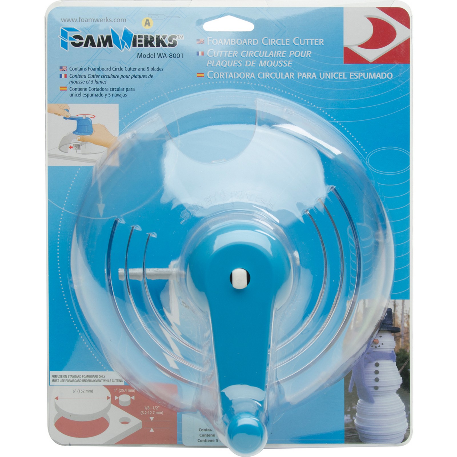 Buy Foam Board Circle Cutter by FoamWerks - WA8001 (WA8001)