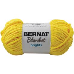 Bernat Blanket Bright Yarn, School Bus Yellow