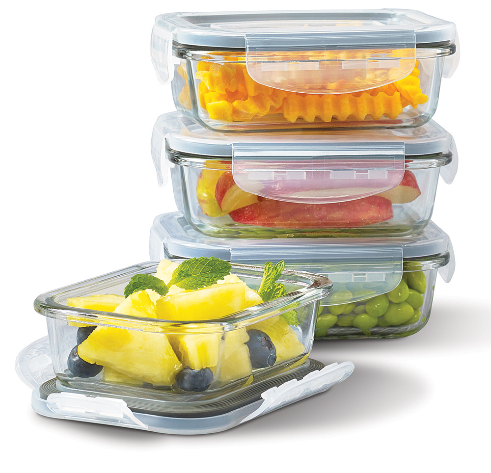 Tabletops Unlimited, Inc 8pc. Mini Rectangle Storage Container Set