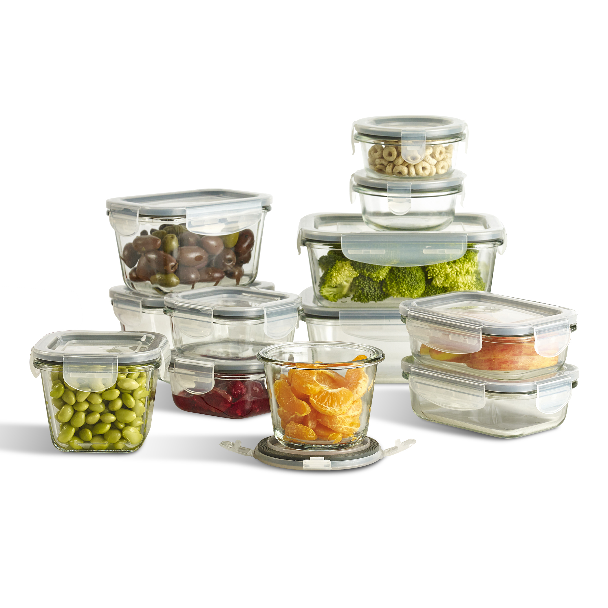 Tabletops Unlimited, Inc 24pc. Glass Storage Container Set Shop Your