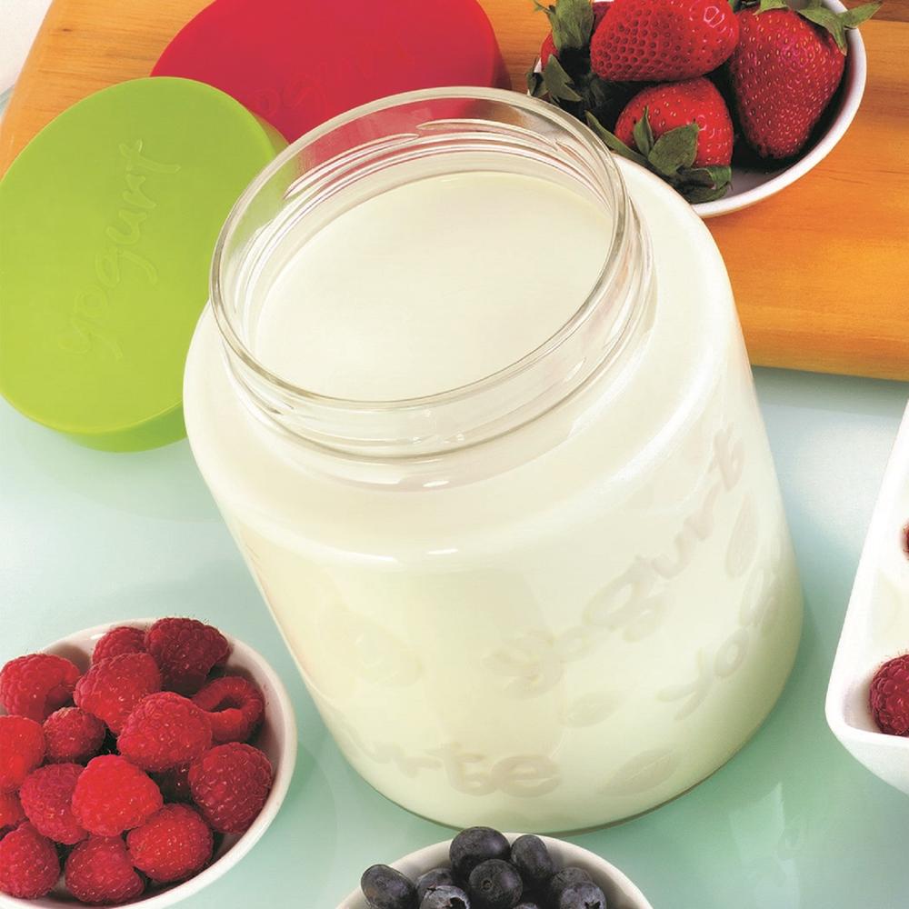 Euro Cuisine GY85 2Qt Glass Jar for YM360 & YM460 Yogurt Maker