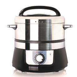 Euro Cuisine Stainless Steel Electric Food Steamer - 3.2L