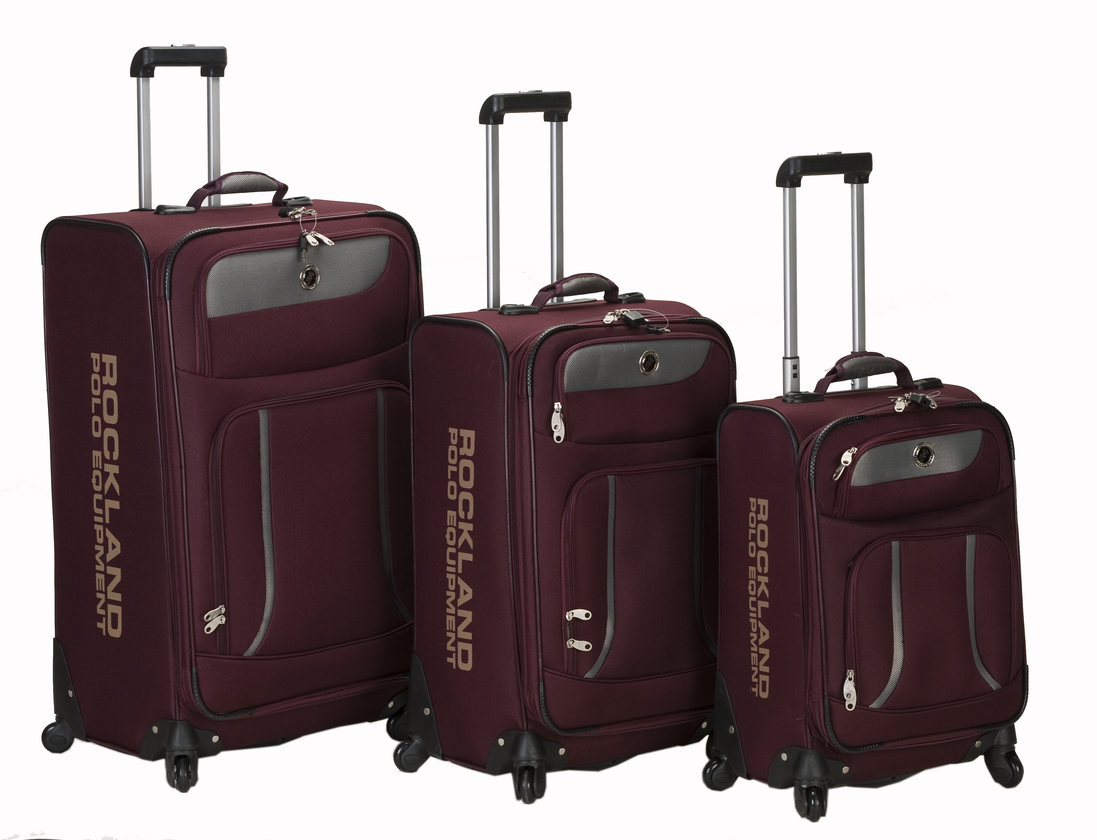 Rockland 3 pc. Navigator Spinner Luggage Set - Home - Luggage & Travel ...