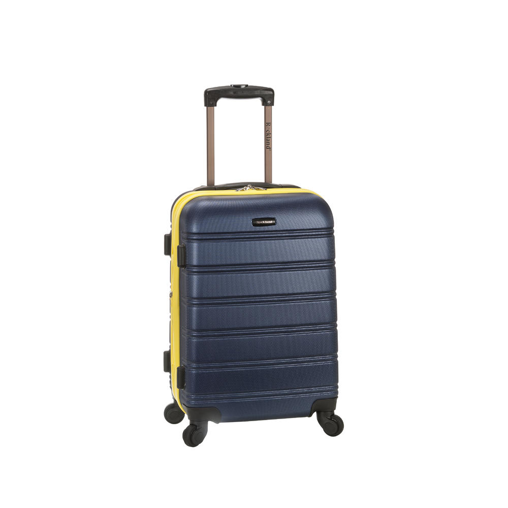 Rockland Melbourne 20 in. Expandable Carry on Hardside Spinner Luggage
