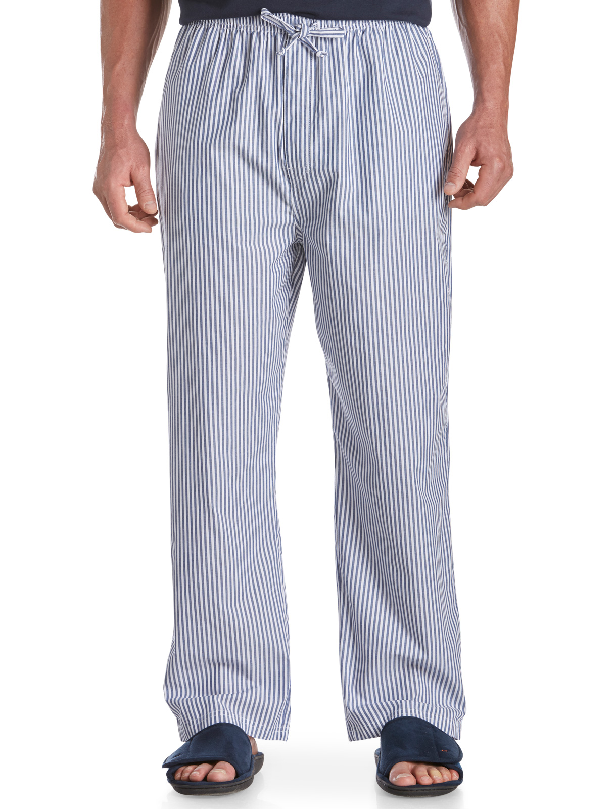 Harbor Bay Men's Big and Tall Stripe Lounge Pants
