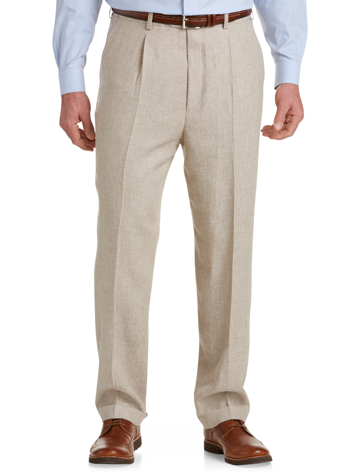 Oak Hill Men's Big and Tall Pleated Suit Pants | Shop Your Way: Online ...