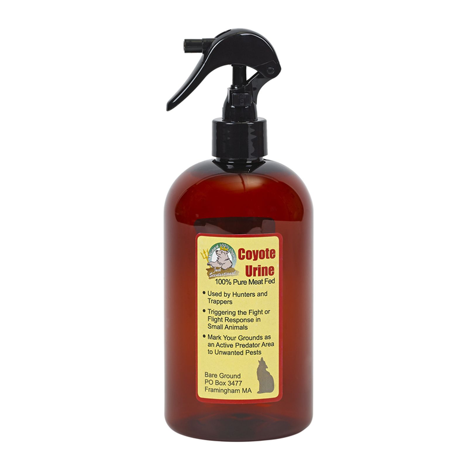 Just Scentsational 16oz Coyote Urine with Sprayer Applicator