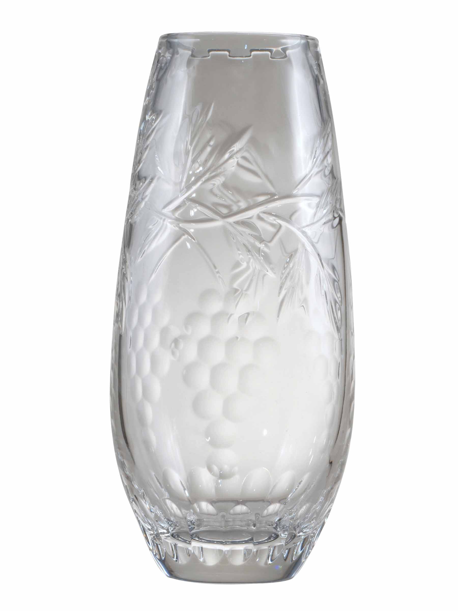 SpringDale Grape 24% Lead Crystal Vase
