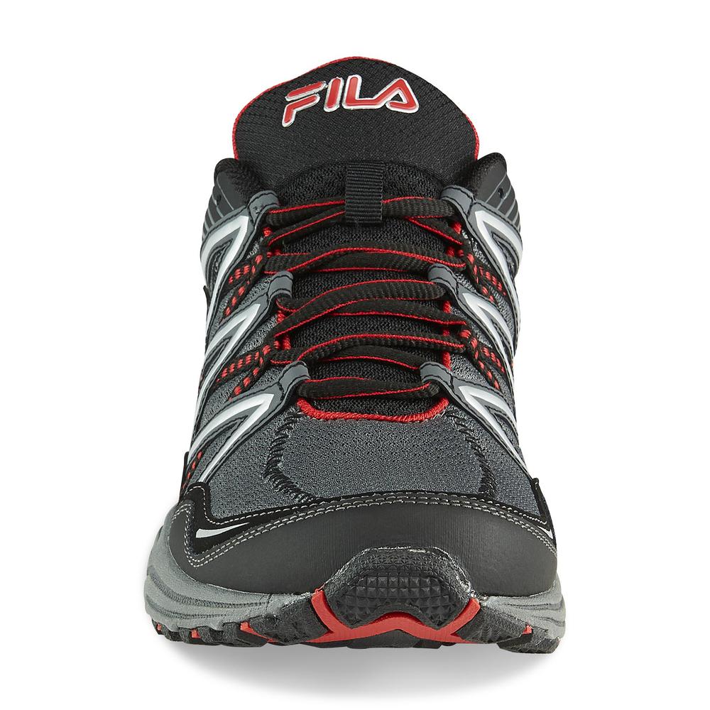 Fila Men's Headway 6 Gray/Red/Black Trail Running Shoe