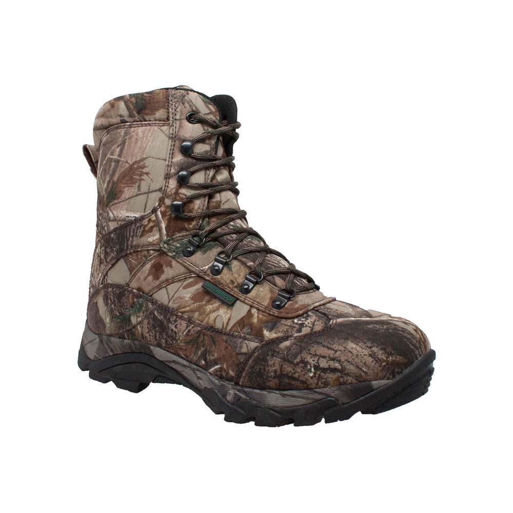 Tecs Men's 10" Waterproof Hunting Boot 9638 Wide Width Available - Real Tree Camo