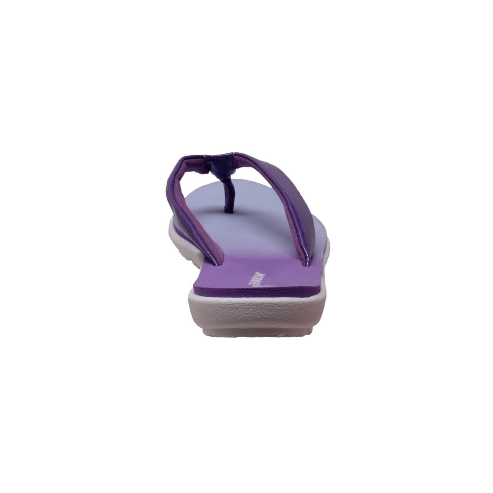 ShaBoom Women's Dual Density Comfort Thong Sandal - Purple