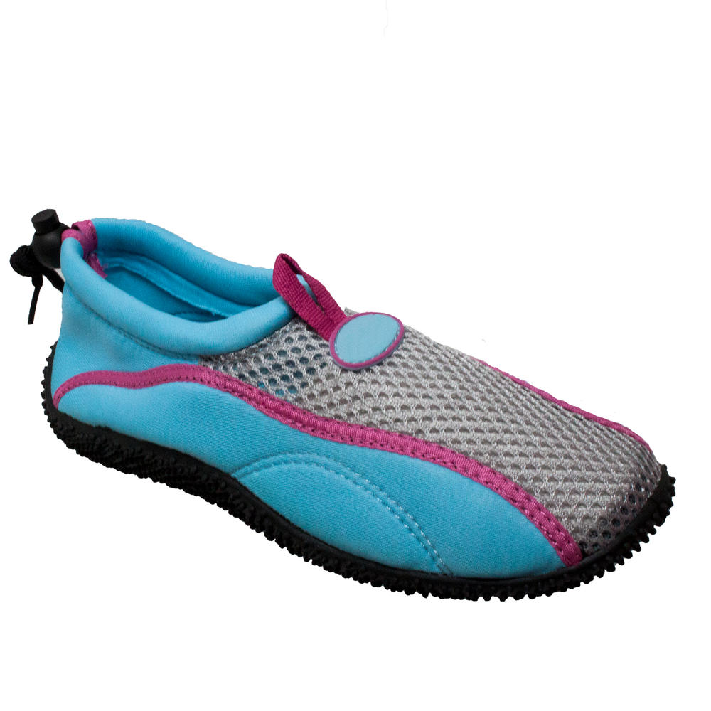 Tecs Women's Aquasock Water Shoe - Blue/Pink