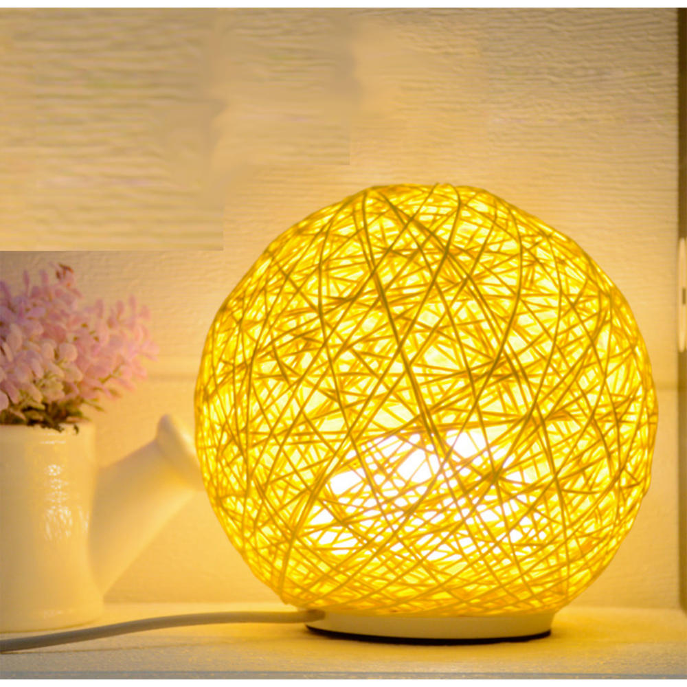 Creative Motion Industries Luminous Rattan Color Ball Lamp