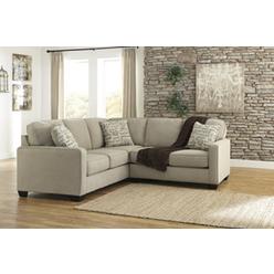 Signature Design by Ashley - Alenya Contemporary Right Arm Facing Loveseat - Sectional Component Only, Quartz