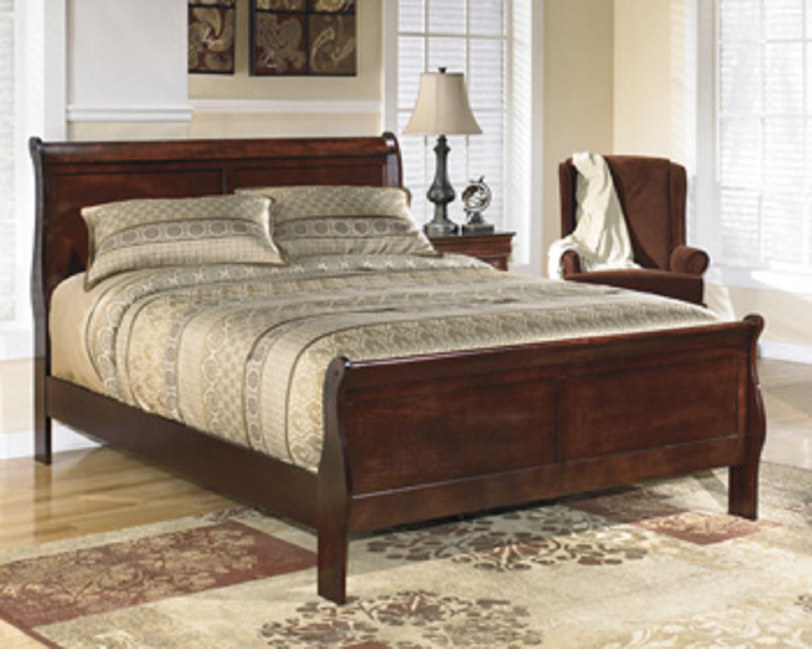 Ashley King Sleigh Bed By Ashley Furniture