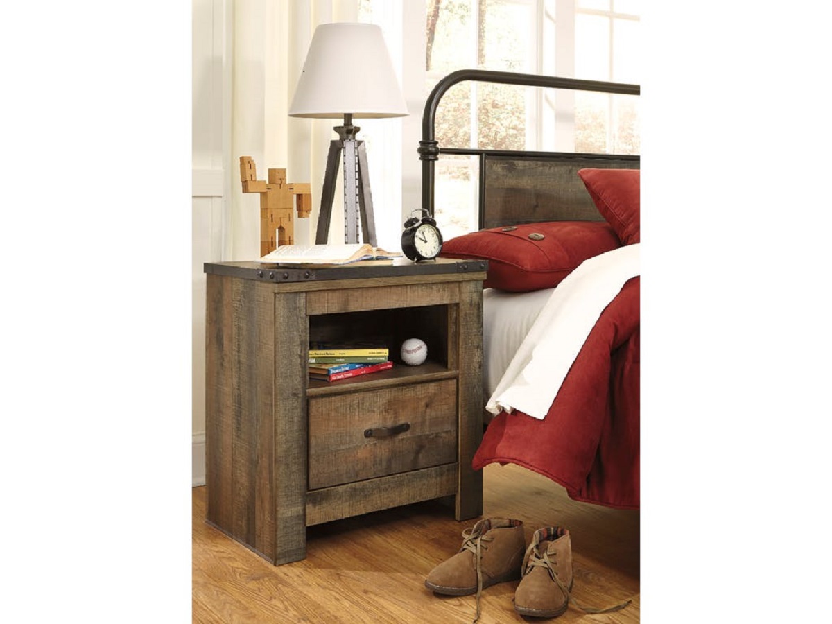 Signature Design By Ashley B446 91 Trinell Night Stand American Freight Sears Outlet