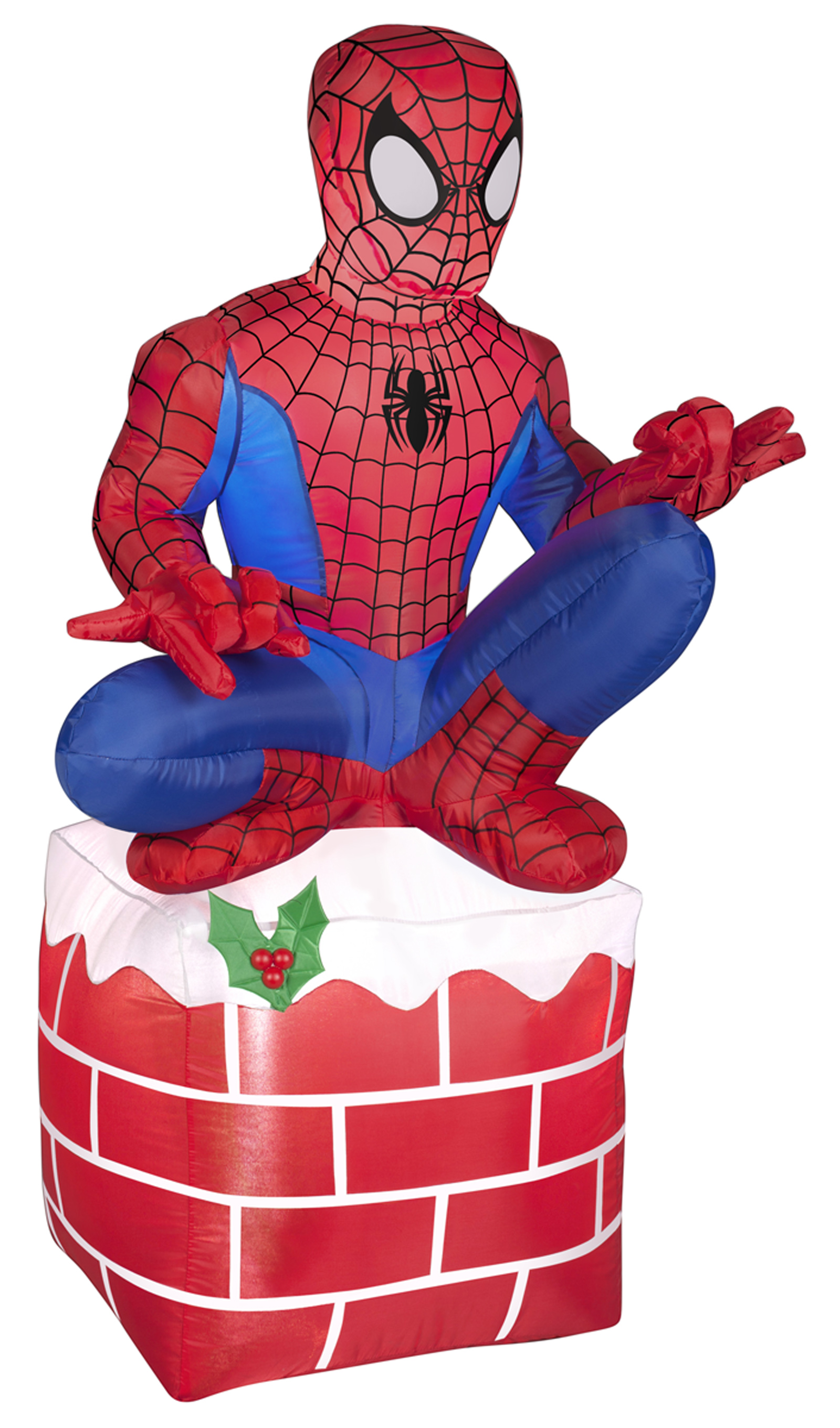 Gemmy Christmas Airblown Inflatables Holiday Spider Man on