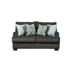 Signature Design by Ashley Charenton Loveseat - Charcoal