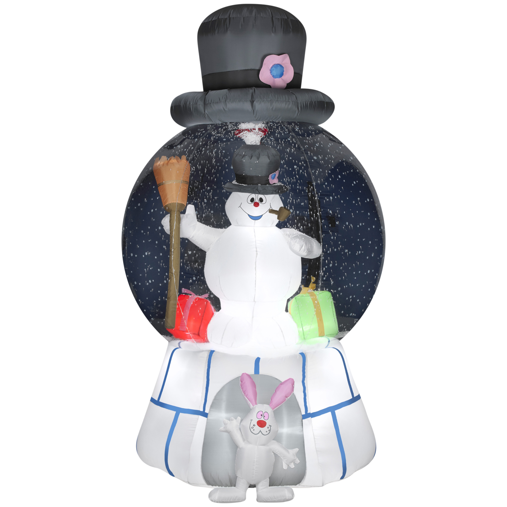 Airblown Inflatables 4 ft Gemmy Snow Globe Frosty w Airblown Inflatables 4 ft Gemmy Snow Globe Frosty w