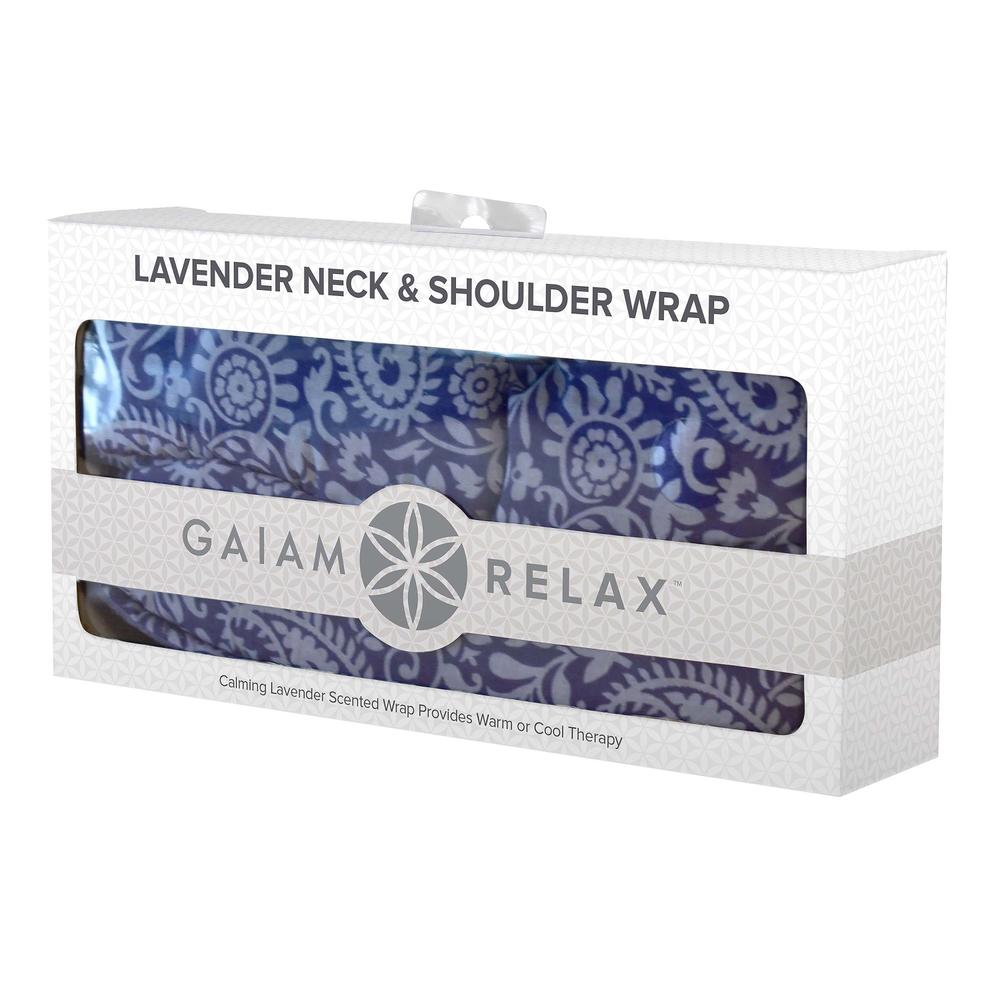 Relax Neck Shoulder Wrap Purple Gaiam