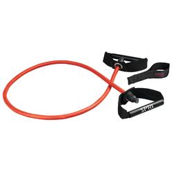 SPRI Xertube Resistance Bands Exercise Cords w/Door Attachment, Red, Medium