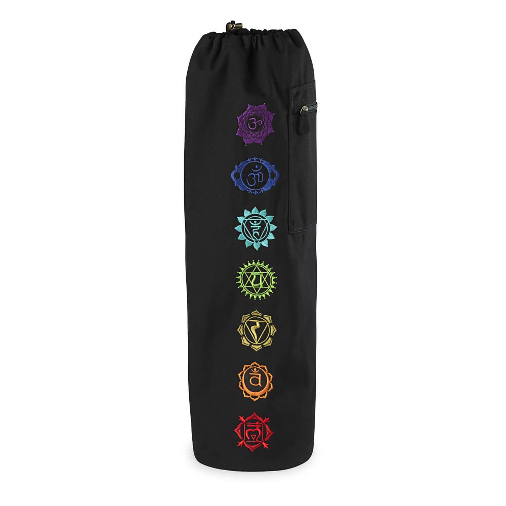 Chakra Embroidered Yoga Mat Bag