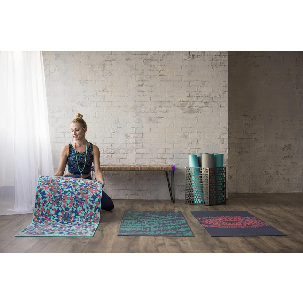 Kaleidoscope Reversible Yoga Mat (6mm)