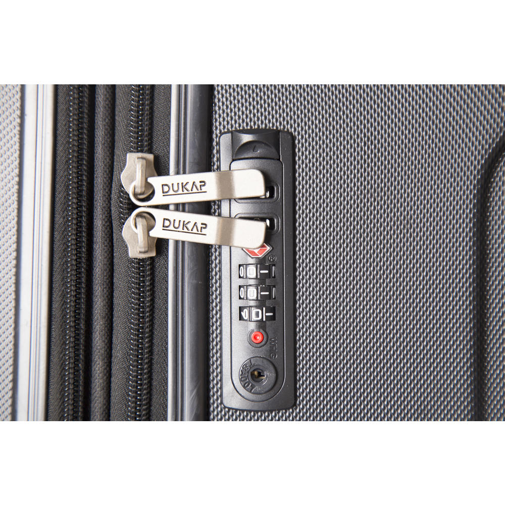 DUKAP Intely Hardside Spinner 20'' inches carry-on with USB port