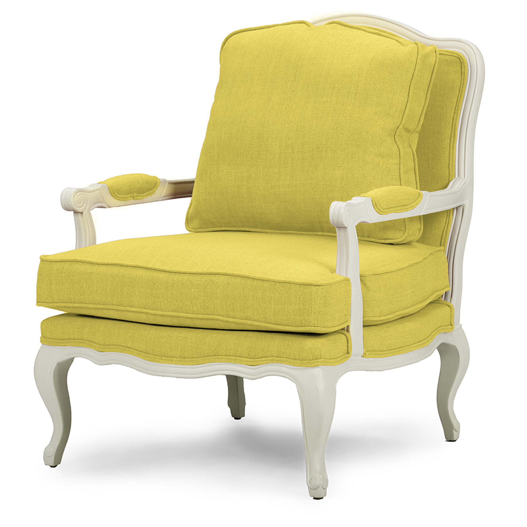 Yellow Accent Chairs Living Room Modern House