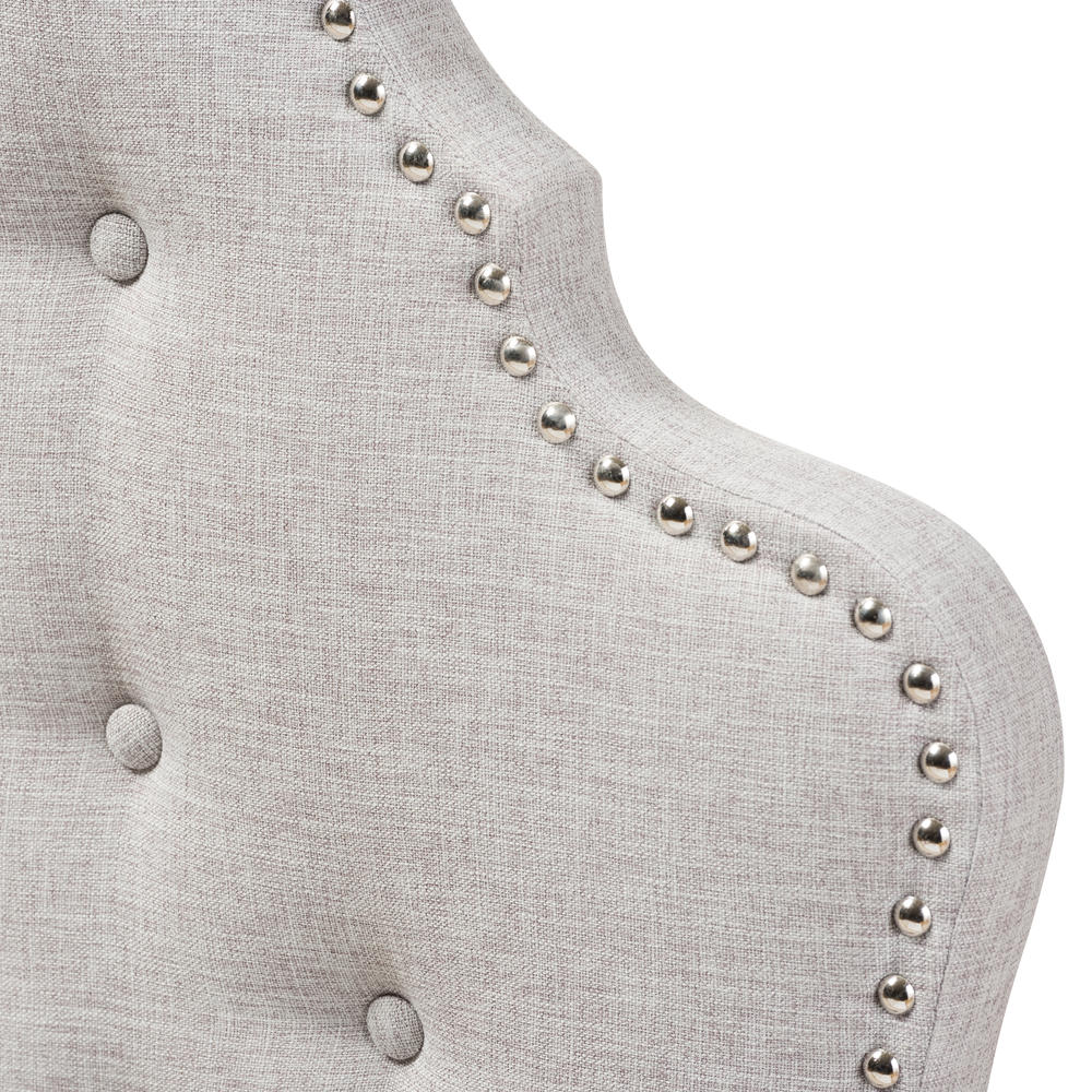 Baxton Studio TwinSize Hilda Contemporary Upholstered Headboard
