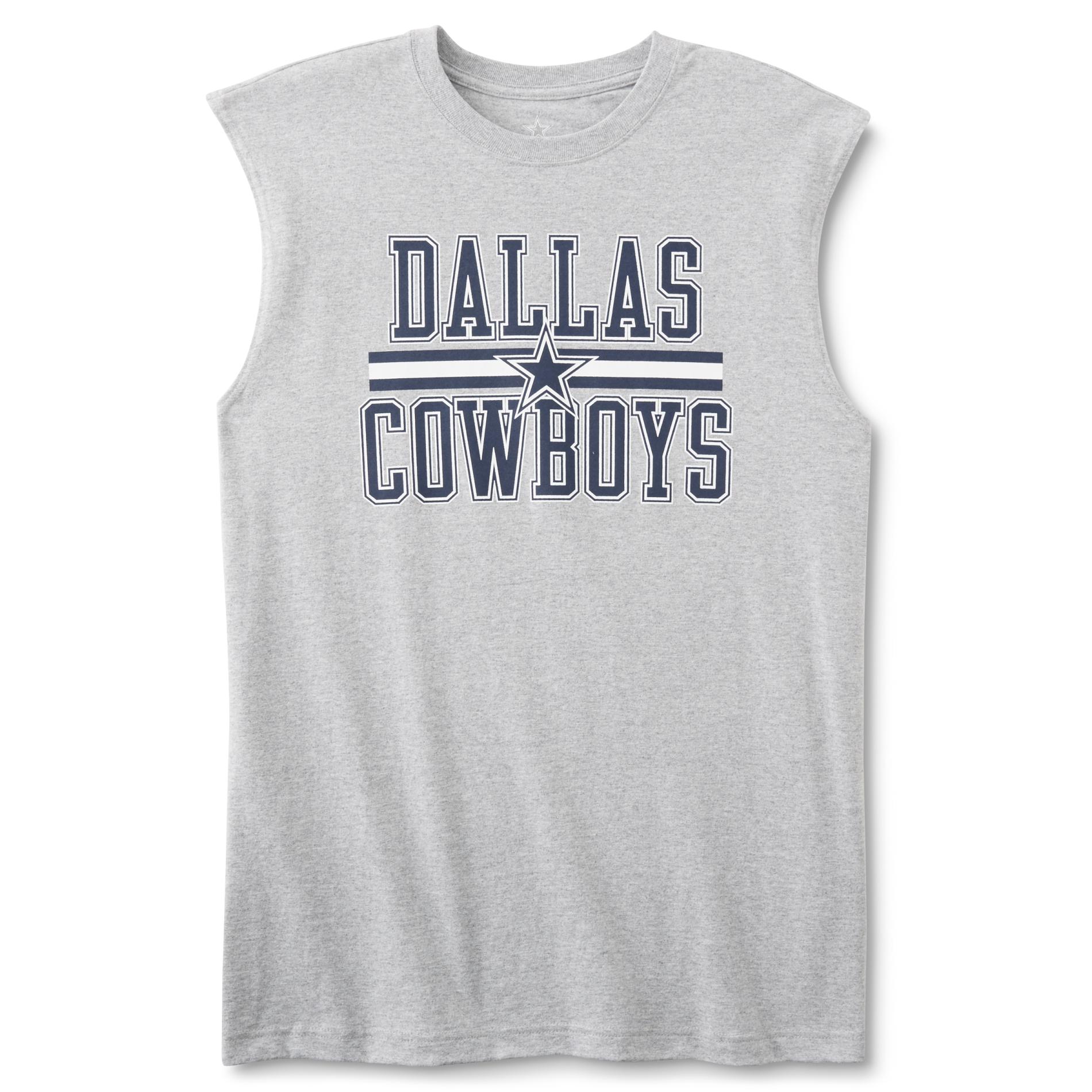 NFL Men's Graphic Muscle Shirt - Dallas Cowboys