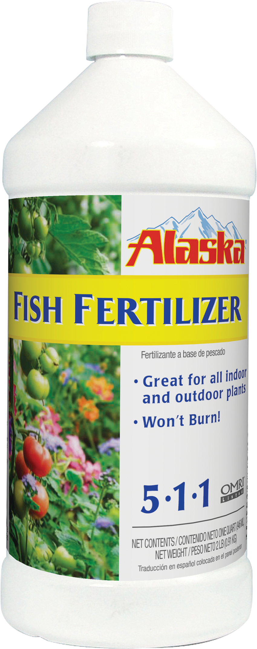Alaska 400-40000 Fish Fertilizer 5-1-1