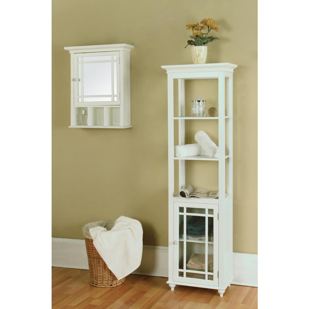 Elegant Home Neal Medicine Cabinet - White