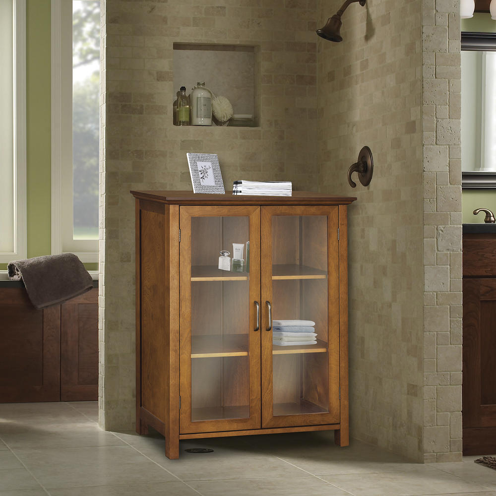 Elegant Home Fashions Avery Floor Cabinet with 2 Doors