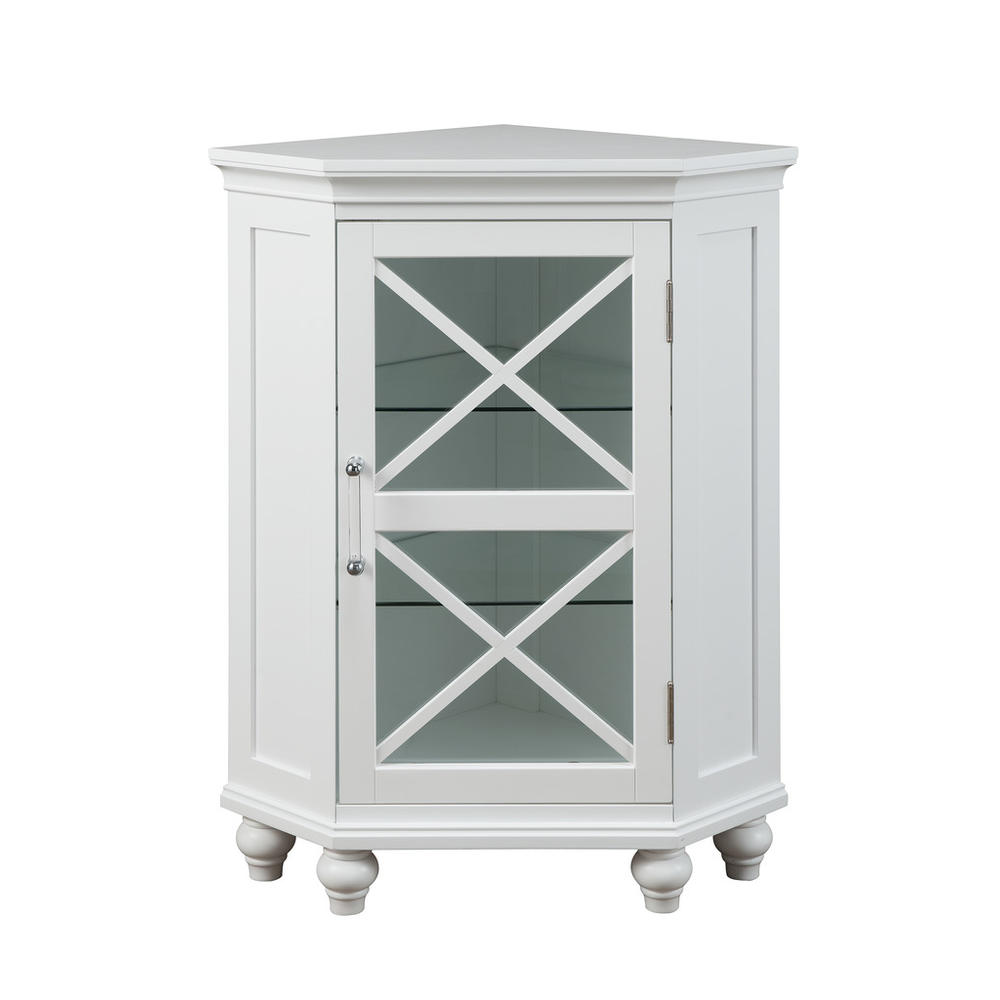 Elegant Home Blue Ridge Corner Floor Cabinet