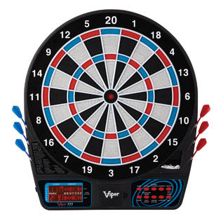 Fat cat deals electronic dart board