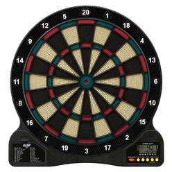 Fat Cat by GLD Products 727 Electronic Dartboard Value Size Over 15 Games and 132 Options Auto-Scoring Compact Display with Miss