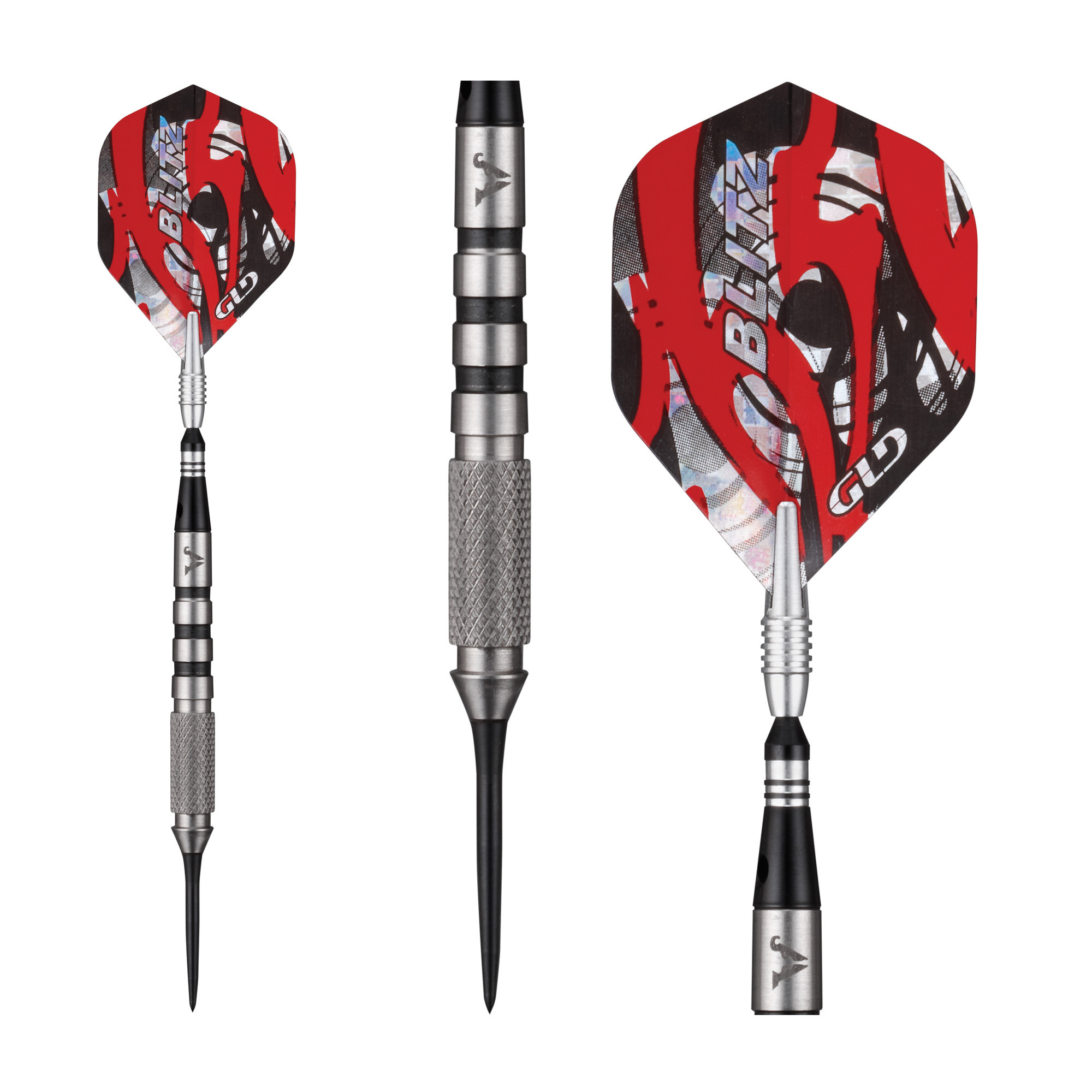 Fléchettes Viper Blitz 95% Tungstène - Pointe Acier, Avec étui Transport