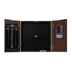 Viper Vault Deluxe Dartboard Cabinet with Integrated Pro Score