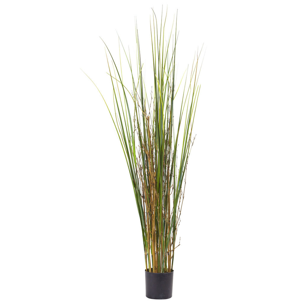 Nearly Natural 4' Grass & Bamboo Plant