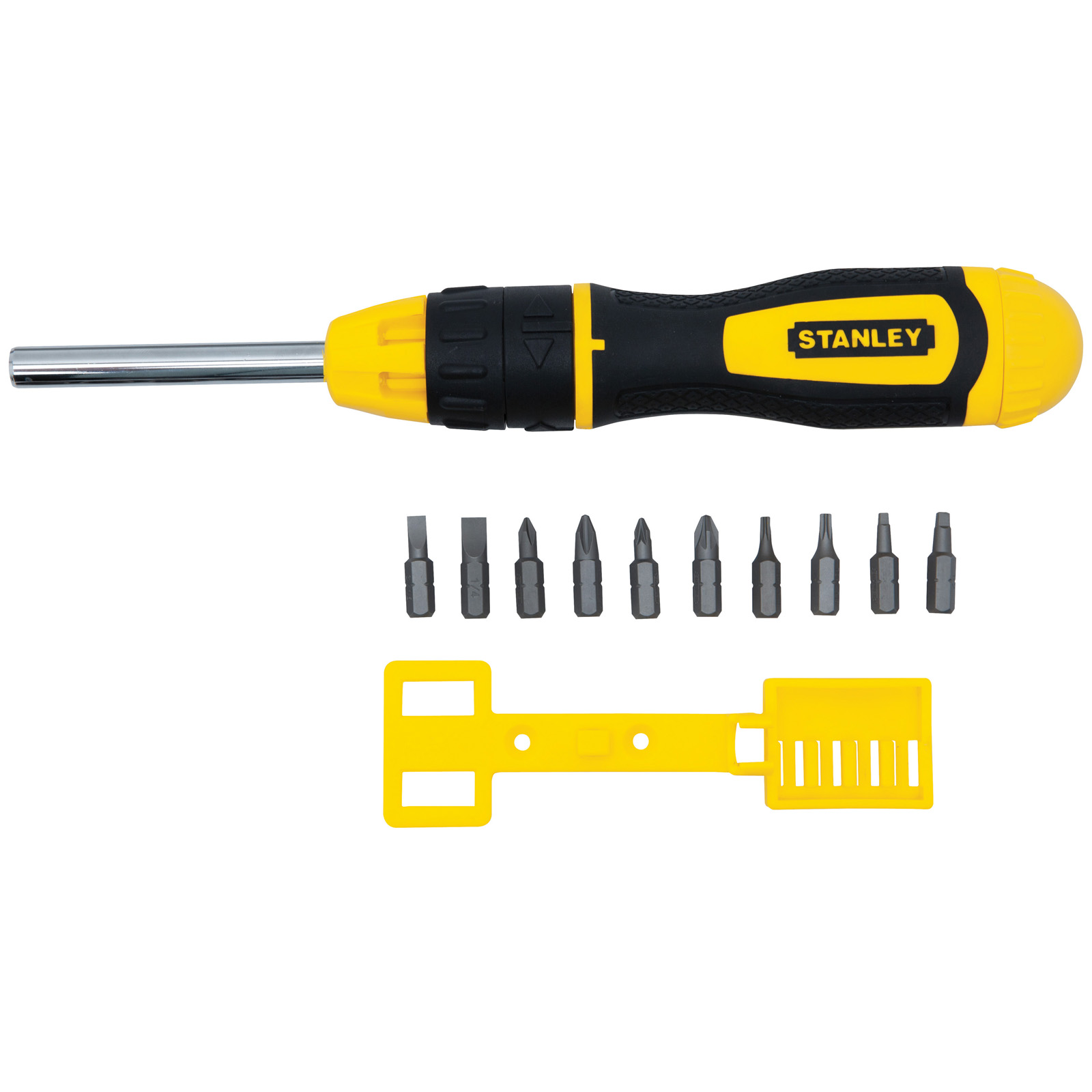 Stanley Ratcheting Screwdriver with 10 Bit Set Shop Your Way Online