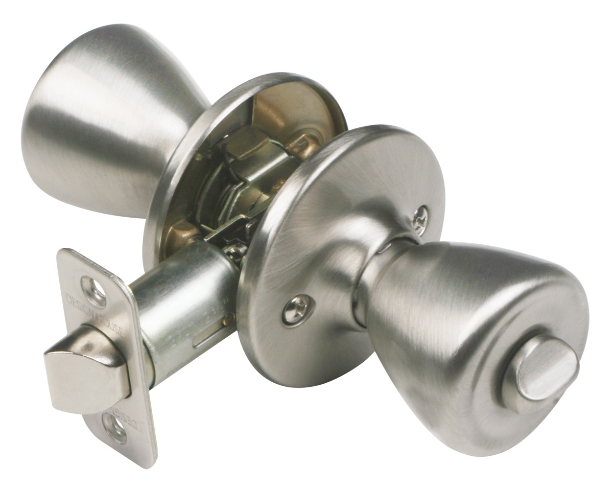 Design House 781906 Tulip 2 Way Latch Privacy Door Knob