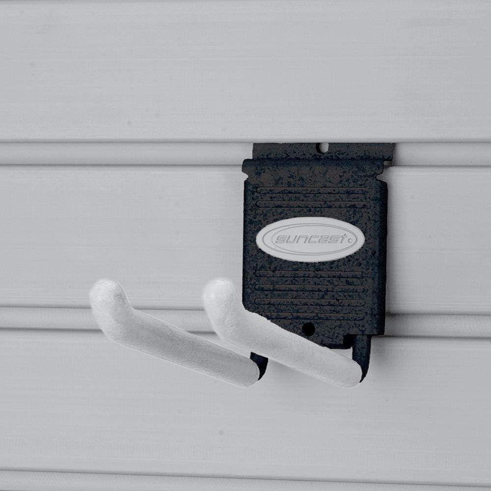 Suncast Storage Trends® 4 in Metal Double Hook