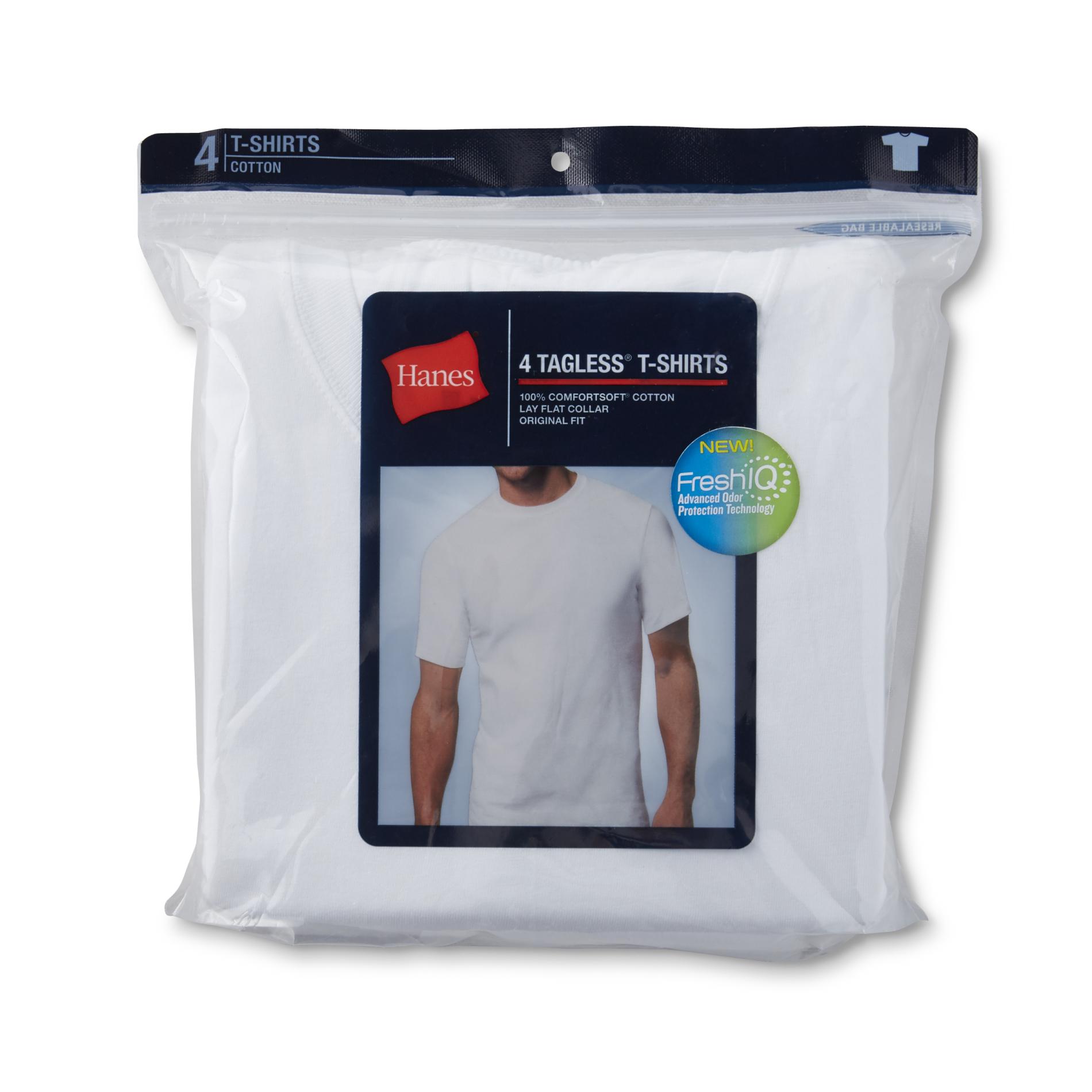 Hanes Men's 4-Pack T-Shirts