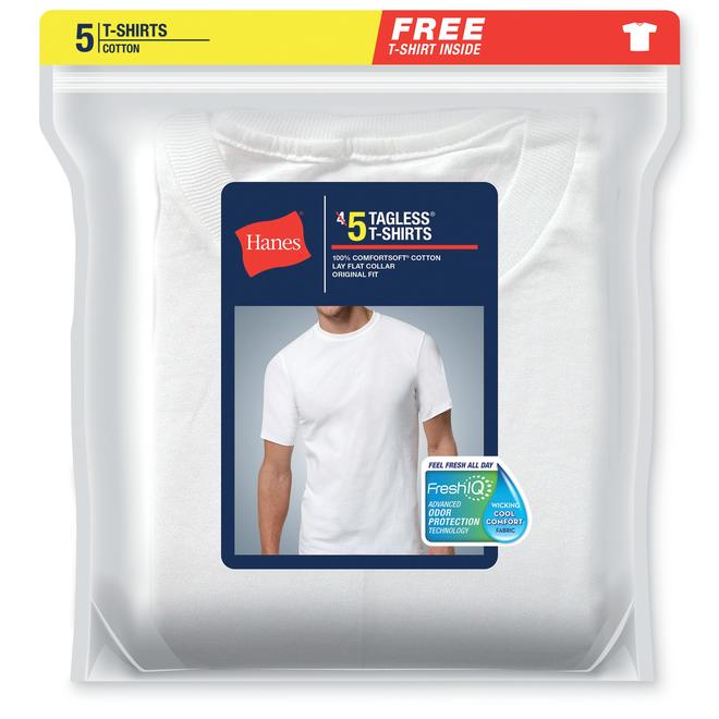 Hanes Men's 5-Pack T-Shirts