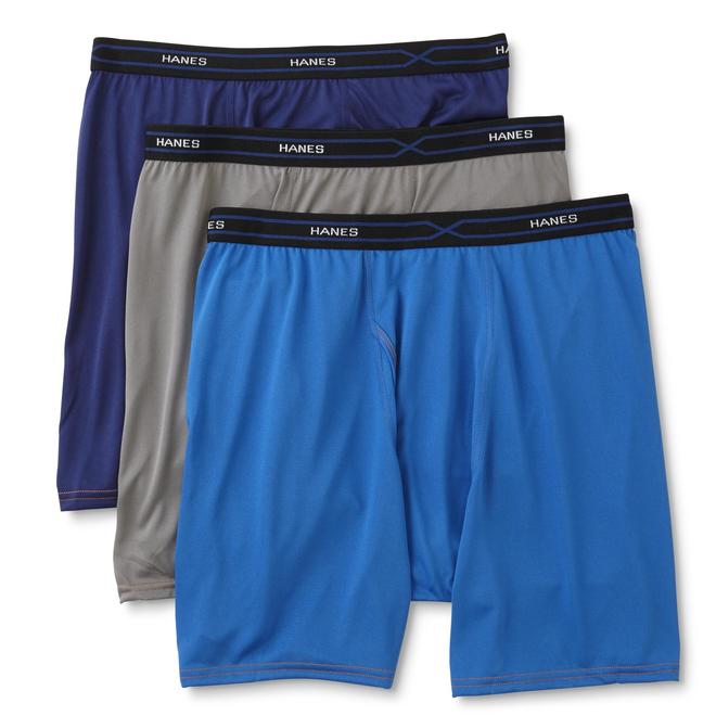 Hanes Men's 4Pairs XTemp Boxer Briefs