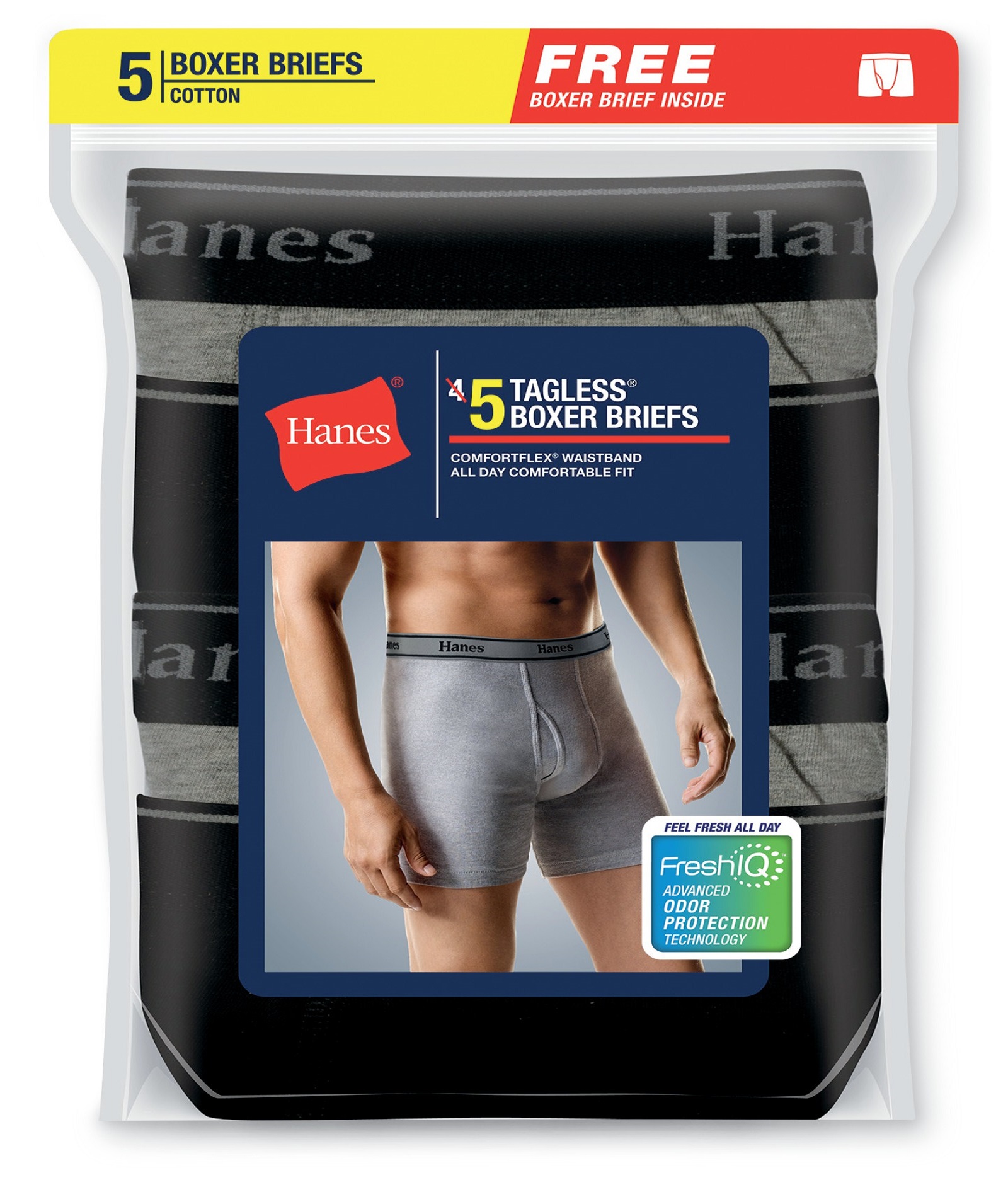 Hanes Men's 5Pack Boxer Briefs Shop Your Way Online Shopping & Earn