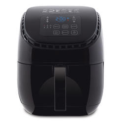 NUWAVE BRIO 7.25-Quart Digital Air Fryer with one-touch digital controls, 100 easy presets, precise temperature control, recipe